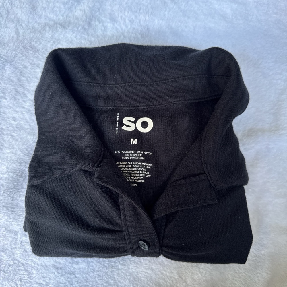 SO Classic Black Ruched Mini Dress - Picture 6 of 8